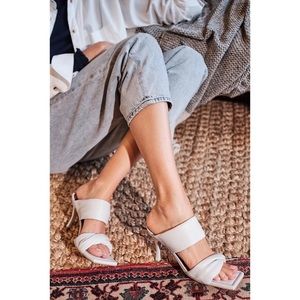- Free People Natasha Puffy Mule Heels